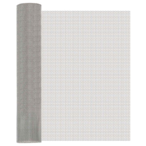 vidaXL Sieťová obrazovka 60 x 200 cm 8 Mesh Nerezová oceľ 201