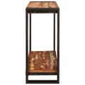 vidaXL Konzolový stôl 90 x 33 x 75 cm Masívne obnovené drevo