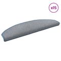 vidaXL Samolepiace schodové rohože 15 ks 80 x 24,5 x 3,5 cm