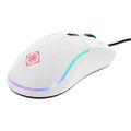 DELTACO GAM-085-W GAMING, Myš, USB, biela