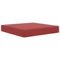 vidaXL Vankúš na vonkajšiu pohovku Polyester vínovo červená 60 x 60 cm