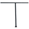 vidaXL Súprava markízových stĺpikov antracitová 300x245 cm železo