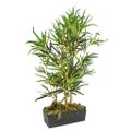vidaXL Umelý bambusový strom 368 listov 80 cm zelený
