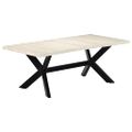 vidaXL Jedálenský stôl 200x100x75 cm masívne mangovníkové drevo
