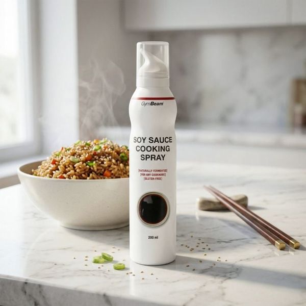 Sójová omáčka v spreji - GymBeam, 200 ml