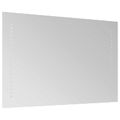 vidaXL Zrkadlo do kúpeľne s LED Priehľadná 70 x 40 cm tvrdené sklo