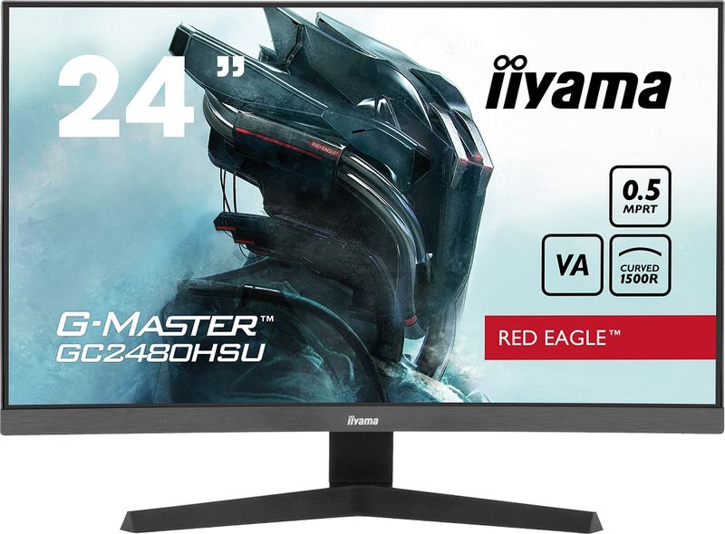 iiyama G-Master/GC2480HSU-B1/23,6''/VA/FHD/180Hz/0,5ms/Black/3R