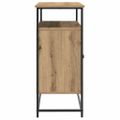 vidaXL Servírovacia skriňa Remeselný dub 100 x 35 x 80 cm