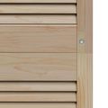 vidaXL Skříňové dvere s dverami 4 ks Prírodná 170 x 2,1 x 39,5 cm