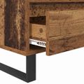 vidaXL TV skrinka so zásuvkou Staré drevo 100 x 34,5 x 44,5 cm