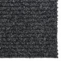 vidaXL Rohož na zachytávanie nečistôt 100x250 cm antracitová