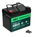 AGM12V33AH-J Green Cell Cube AGM VRLA IP54 12V 33Ah bezúdržbová batéria pre kosačky, skútre, lode a