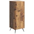 vidaXL Servírovacia skriňa Staré drevo 33 x 34,5 x 90 cm