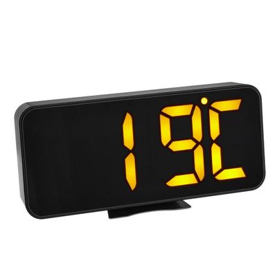 60.2027.01 TFA digitálny budík s teplomerom a veľkými LED číslami