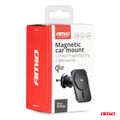 Držiak magnetický s rýchlonabíjačkou do auta Qi2 15W AMiO-04179