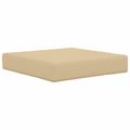 vidaXL Vankúš na vonkajšiu pohovku Polyester Béžová 50,5 x 50,5 cm