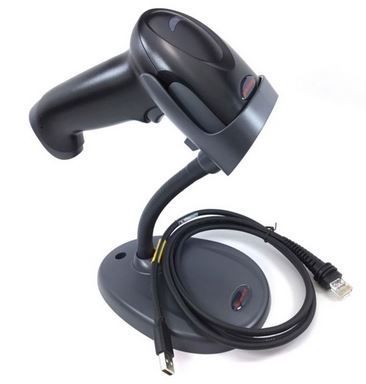 Honeywell Voyager XP 1470g - 2D, čierny, USB kit, 1,5 m kábel, stojan