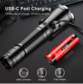 KLARUS XT11GT Pro V2.0 taktická baterka 3300 lm, duálny spínač, 18650 3100 mAh