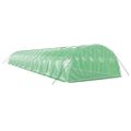 vidaXL Fóliovník s oceľovým rámom zelený 72 m² 18x4x2 m