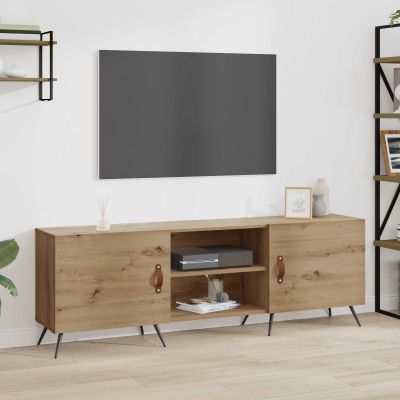 vidaXL TV skrinka dub artisan 150 x 30 x 50 cm Kompozitné drevo
