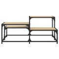vidaXL Konferenčný stolík dub sonoma 87,5x87,5x40 cm kompozitné drevo