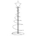 vidaXL LED vianočný stromček 80 LED teplá biela 120 cm