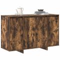 vidaXL Servírovacia skriňa Dymová dub 120 x 41 x 75 cm