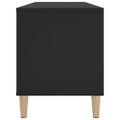 vidaXL Skrinka na platne čierna 100x38x48 cm kompozitné drevo