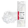 Uťahovacie pásky biele 2,5 × 200 mm 100 ks. AMIO-04307