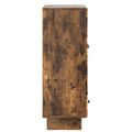 vidaXL Servírovacia skriňa Údený Dub 66 x 34,5 x 95 cm