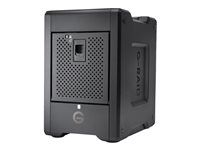 Pole pevných diskov - 80 TB - 4 zásuvky - HDD 20 TB x 4 - Thunderbolt 3, USB 3.1 Gen 2 (externý)