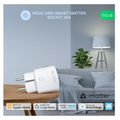 NOUS A8M (2-pack), Smart Zásuvka, 16A, Schuko