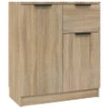 vidaXL Komody 2 ks dub sonoma 60x30x70 cm spracované drevo