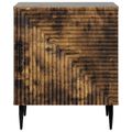 vidaXL Nočný stolík 2 ks Dymový dub 43 x 34,5 x 50 cm Kompozitné drevo