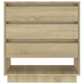 vidaXL Komoda dub sonoma 70x41x75 cm spracované drevo