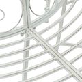 vidaXL Stromová lavička 4-Počet miest 160 x 80 x 89 cm Oceľ