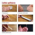 Dvojstranná NANOGRID páska 19 mm / 3 m, priehľadná
