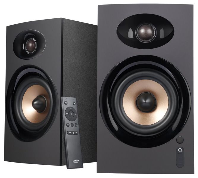 FENDA F&D repro R23BT/ 2.0/ 40W/ dřevěné/ BT/ Optický/ USB vstup/ dálkové ovládání/ černé Reproduktory, 2.0, 40W, Bluetooth, dálkové ovládání, cerné