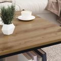 vidaXL Polica na knihy 3 úrovní 4 ks 80 x 40 x 1,5 cm Kompozitné drevo