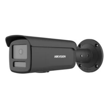 Hikvision 6MPix IP Bullet Hybrid ColorVu AcuSense kamera; LED/IR 60m, WDR 130dB, IP67, čierna