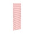 vidaXL Plisovaná roleta ružová 45x100 cm šírka látky 44,4 cm polyester