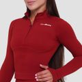 Dámsky športový top Ignite Dark Red - GymBeam, veľkosť XL, veľkosť oblečenia XL