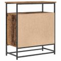 vidaXL Servírovacia skriňa Staré drevo 69 x 35 x 80 cm