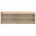 vidaXL TV skrinka 135 x 33 x 47 cm Dub sonoma Kompozitné drevo