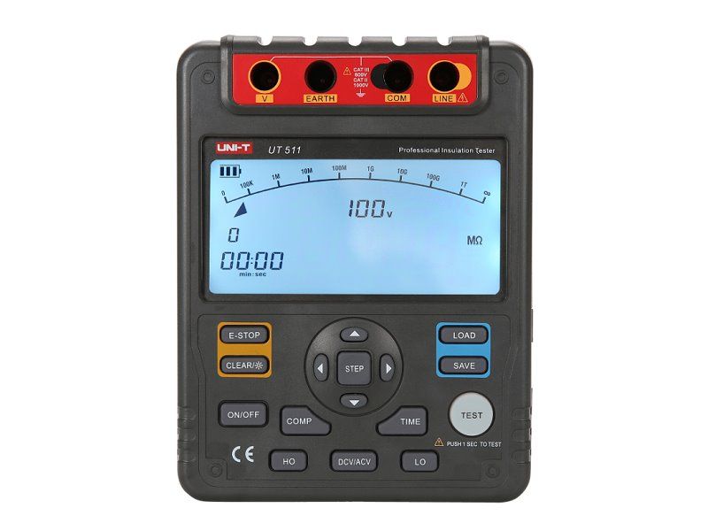 Testér izolačného odporu UNI-T UT511