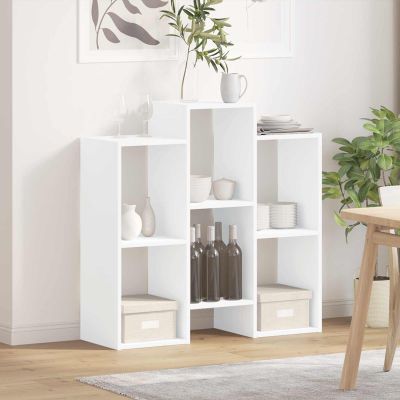 vidaXL Servírovacia skriňa Biela 90 x 30 x 90 cm