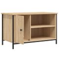 vidaXL TV skrinka dub sonoma 80x40x50 cm spracované drevo