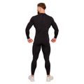 Kompresné legíny High Black - GymBeam, veľkosť M, veľkosť oblečenia M