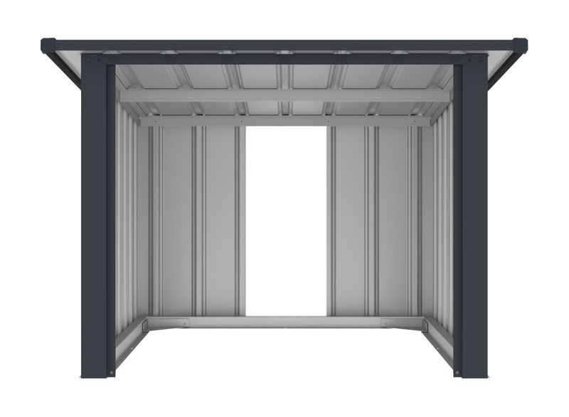 Garáž pre robotickú kosačku G21 88x62x98 cm, antracitová