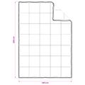 vidaXL Sada prikrývok 2 ks 140 x 220 cm Kapok a polyester Béžová